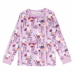 Mumin Blomkrans pyjamas lila
