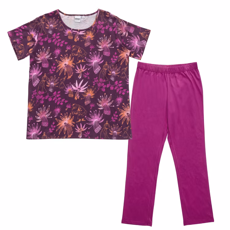 Mumin Nelli pyjamas Mirakel dam violett