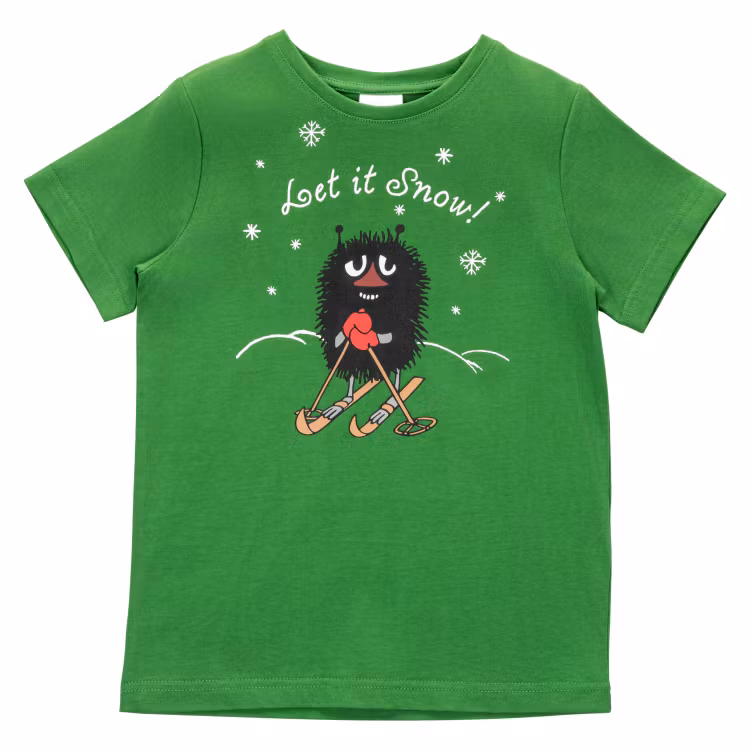 Mumin Alvi t-shirt Vinter Stinky vuxen grön