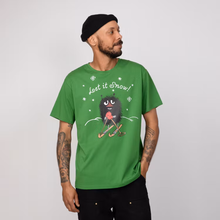 Mumin Alvi t-shirt Vinter Stinky vuxen grön