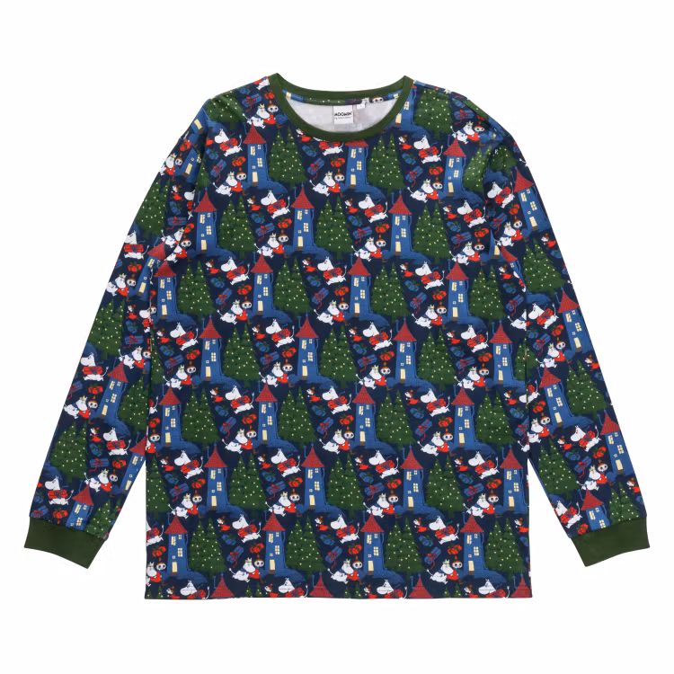 Mumin Pyjamas Rusch herr mörkblå