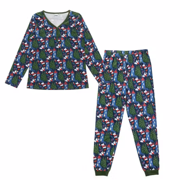 Mumin Pyjamas Rusch dam mörkblå