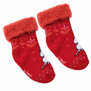 Mumin Vinterhjärta fluffiga sockor för barn