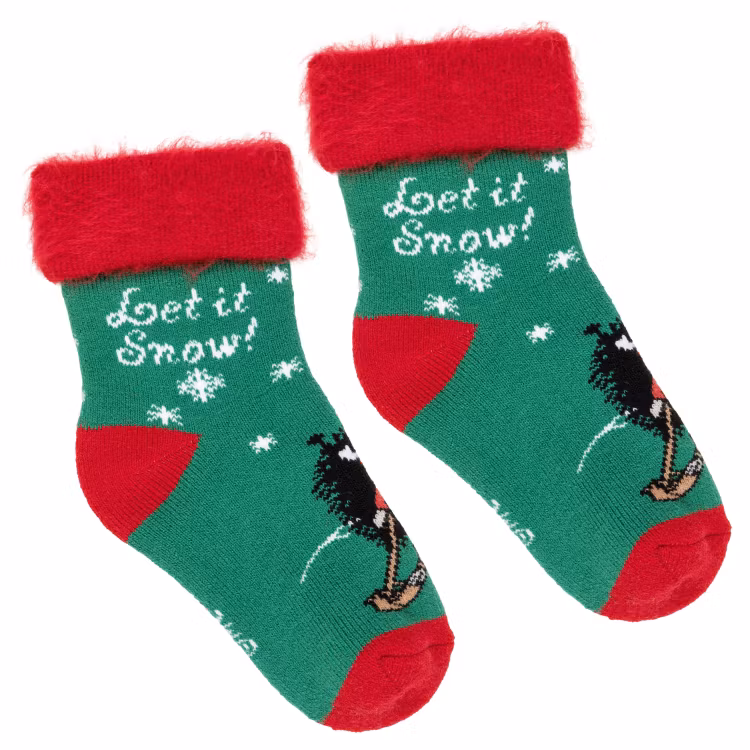 Mumin Vinter Stinky fluffiga sockor för barn