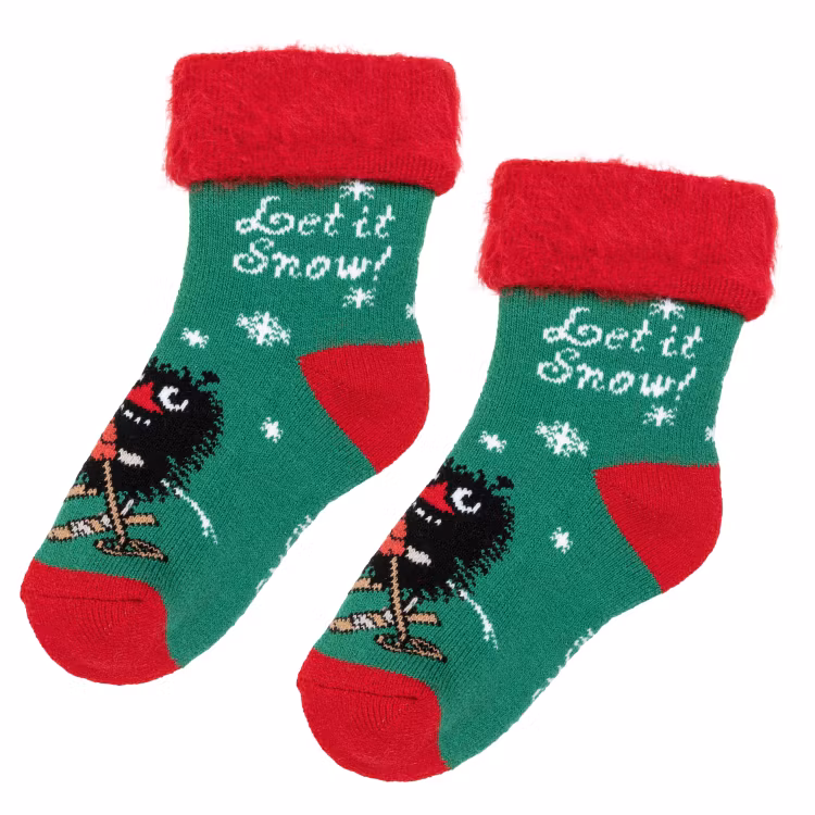 Mumin Vinter Stinky fluffiga sockor för barn