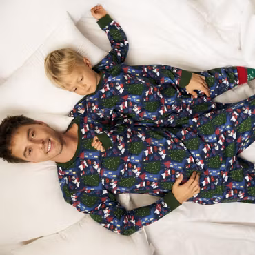 Mumin Rusch pyjamas barn mörkblå