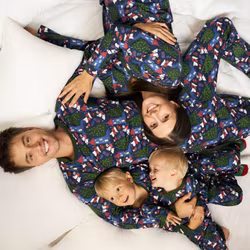 Mumin Rusch pyjamas baby mörkblå
