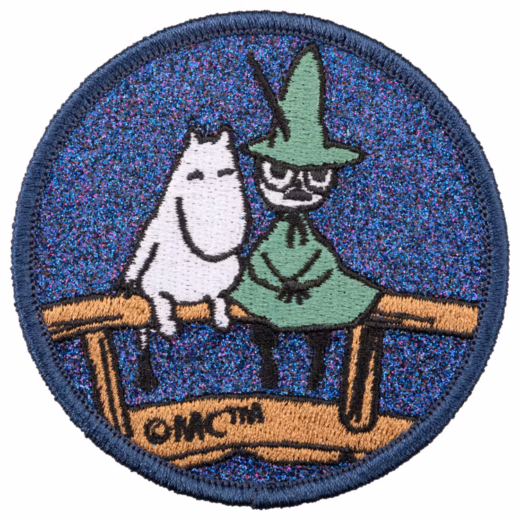 Mumin Bro strykbart tygmärke