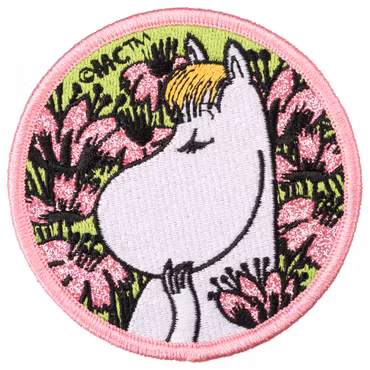Mumin Snorkfröken strykbart tygmärke