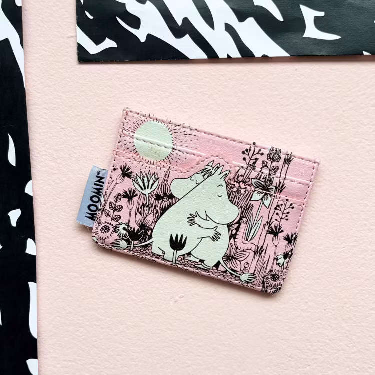 Mumin Kärlek Korthållare Rosa