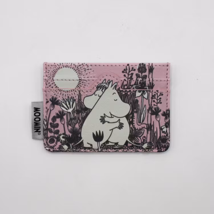 Mumin Kärlek Korthållare Rosa