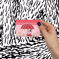 Mumin Lilla My Korthållare Rosa