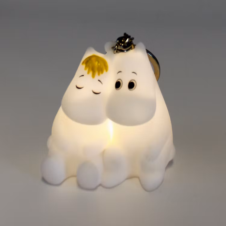 Mumin Kärlek nyckelring Snorkfröken & Mumin