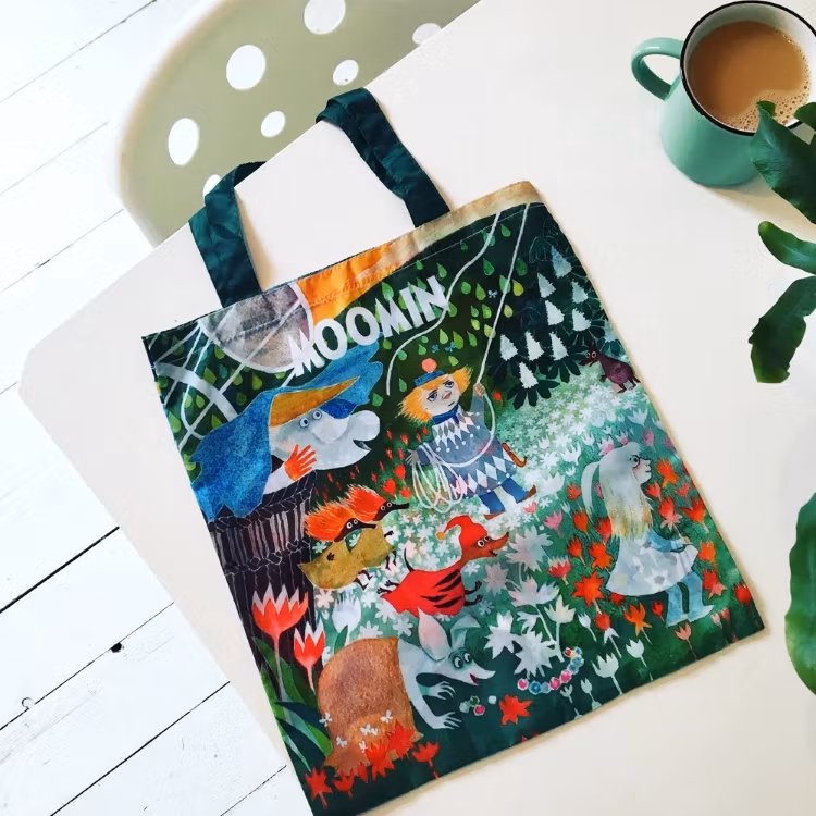 Mumin Farlig resa ECO Shoppingväska