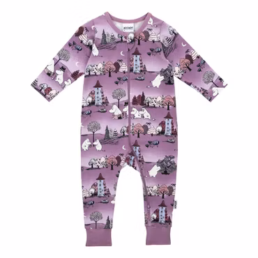 Mumin Månskensnatt pyjamas Lila