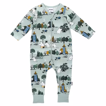 Mumin Månskensnatt pyjamas Grön