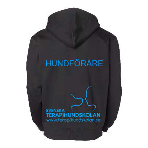 Huvtröja - Svart (Unisex)