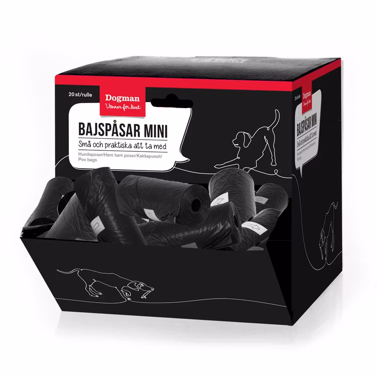 Hundbajspåse Mini 20-p