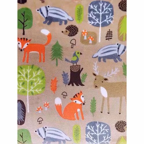 Juunik Madrass - Beige/Djur