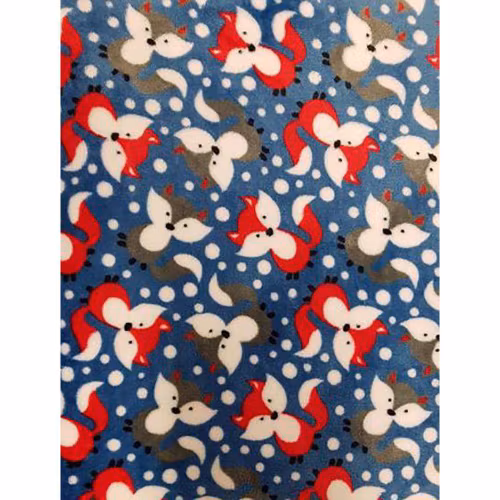 Juunik Madrass - Blå/Rävar