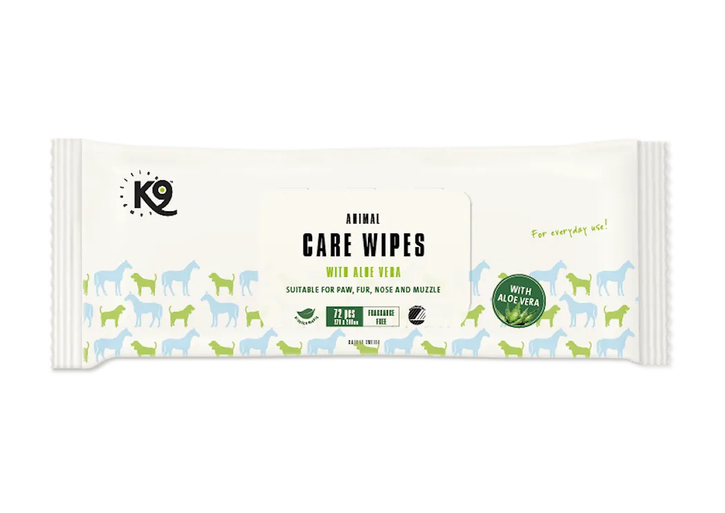 K9 Våtservetter för djur med Aloe vera