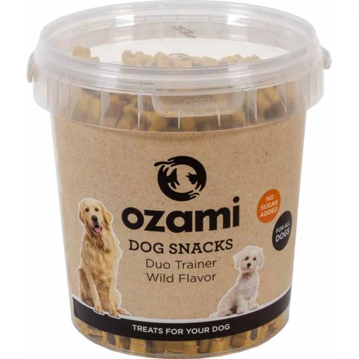 Hundgodis Ozami Duo trainer Wild flavor 500g
