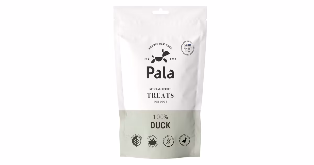 Hundgodis Pala - 100 % Duck 100g