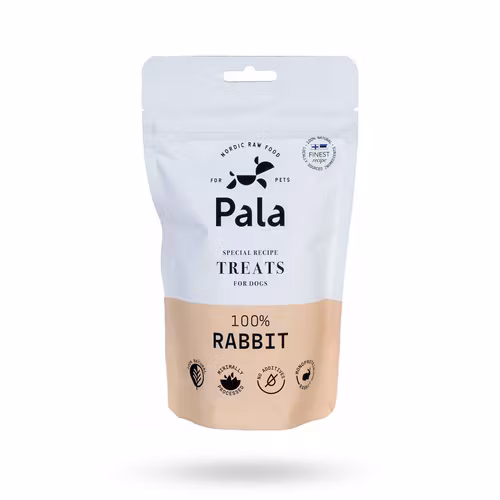 Hundgodis Pala - 100 % Rabbit 100g