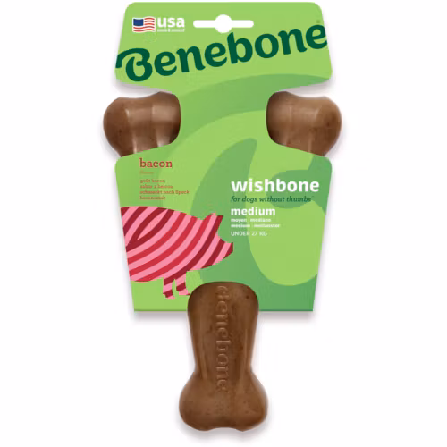 Benebone wishbone med baconsmak (medium)