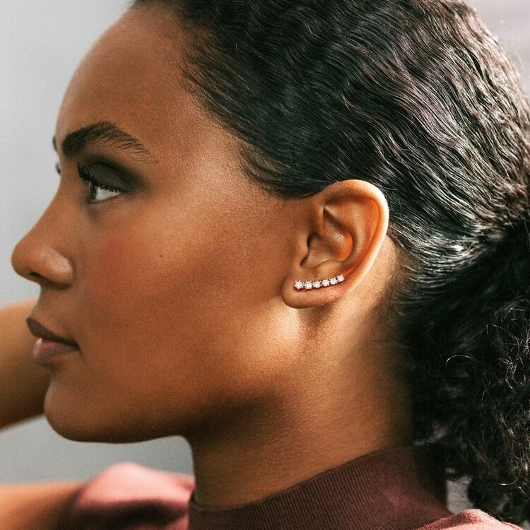 Dazzling earrings