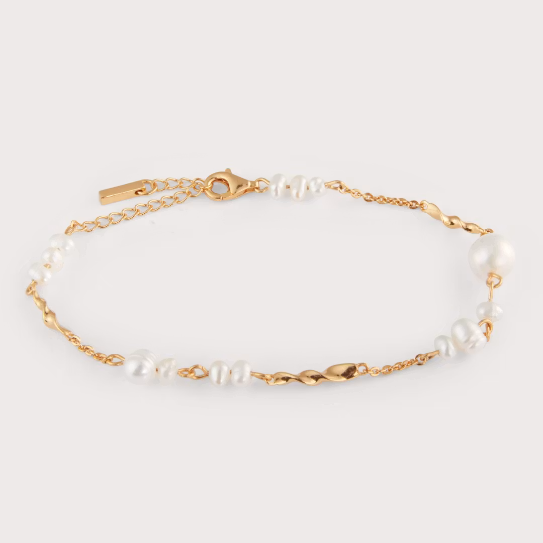 Cream bracelet
