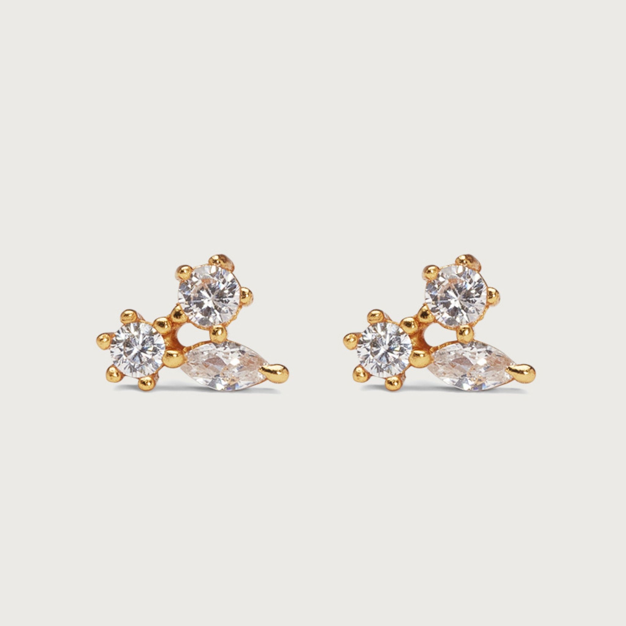 Iris earrings
