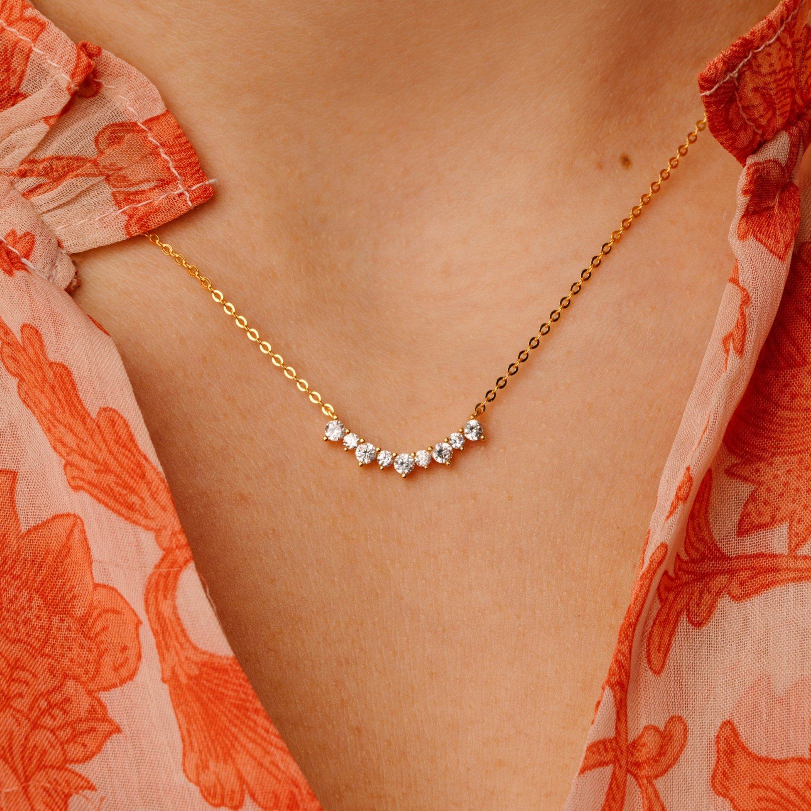 Sunburst necklace