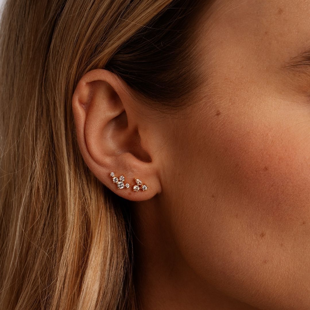 Iris earrings