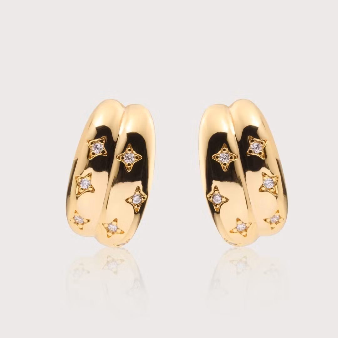 Duo earrings