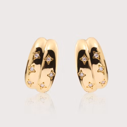 Duo earrings