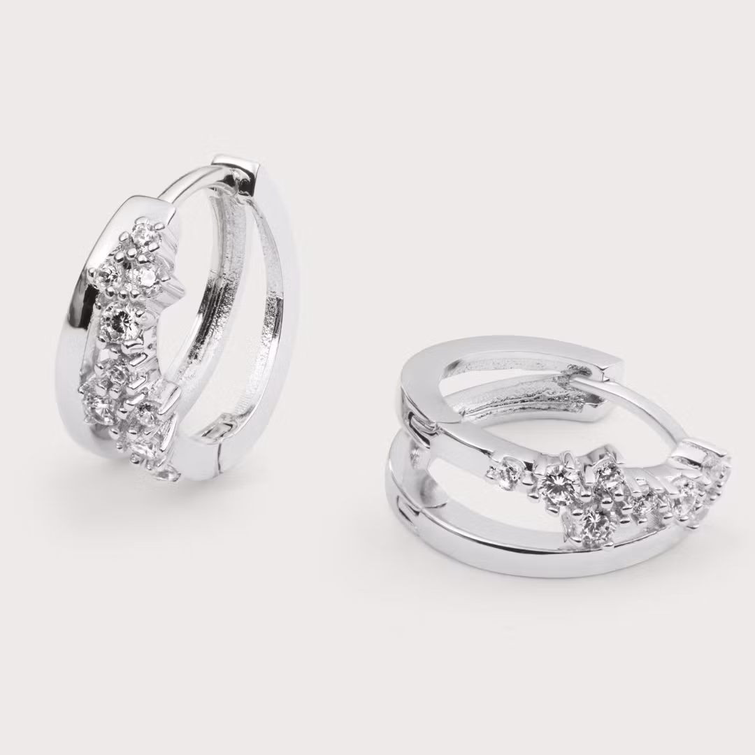 Whisper hoops earrings