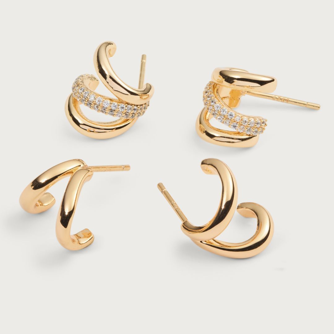 Flowy earrings