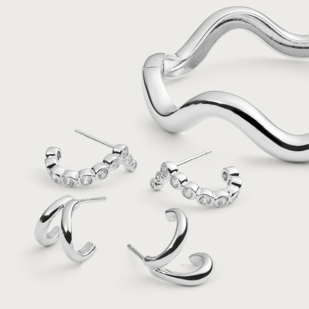Flowy earrings