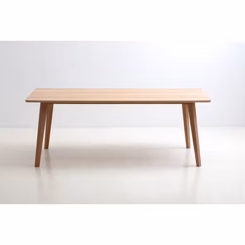 Matbord i massiv ek - Klockberget