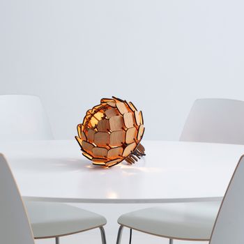Fönster/bordslampa Hjortron