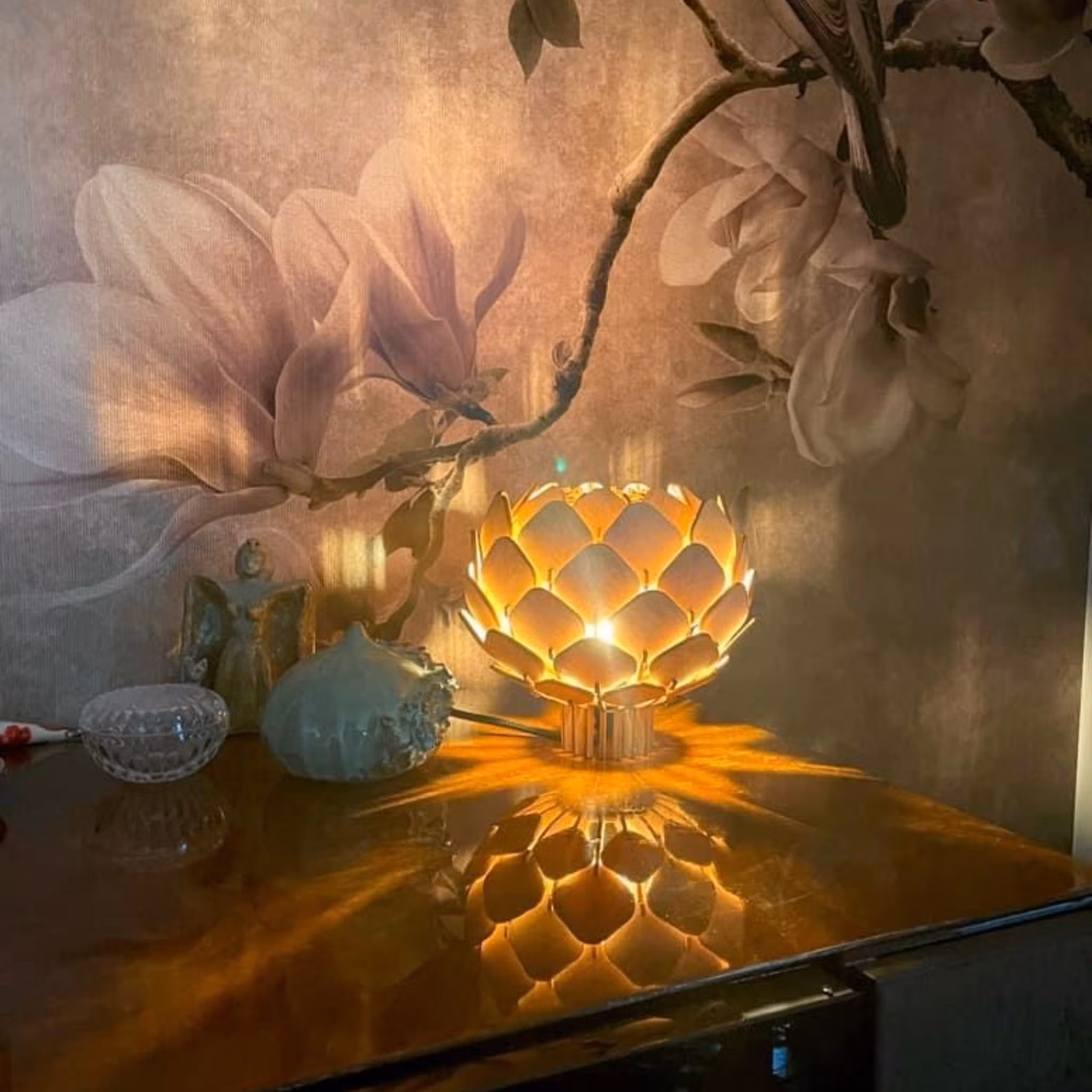 Fönster/bordslampa Hjortron