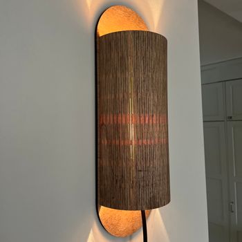 Vägglampa - Bark