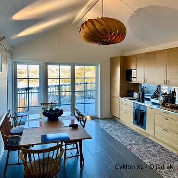 Cyklon XL - Extra stor taklampa