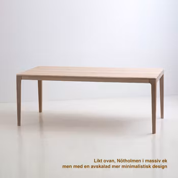 Matbord i massiv kvistren furu - Nötholmen