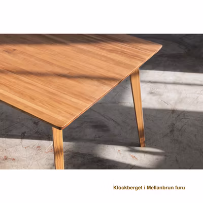 Matbord i massiv björk - Klockberget