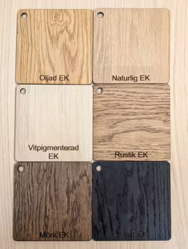 PROVBITAR bord och stolar