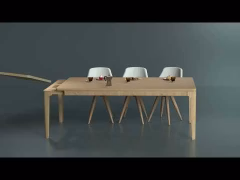 Matbord i massiv ek - Nötholmen