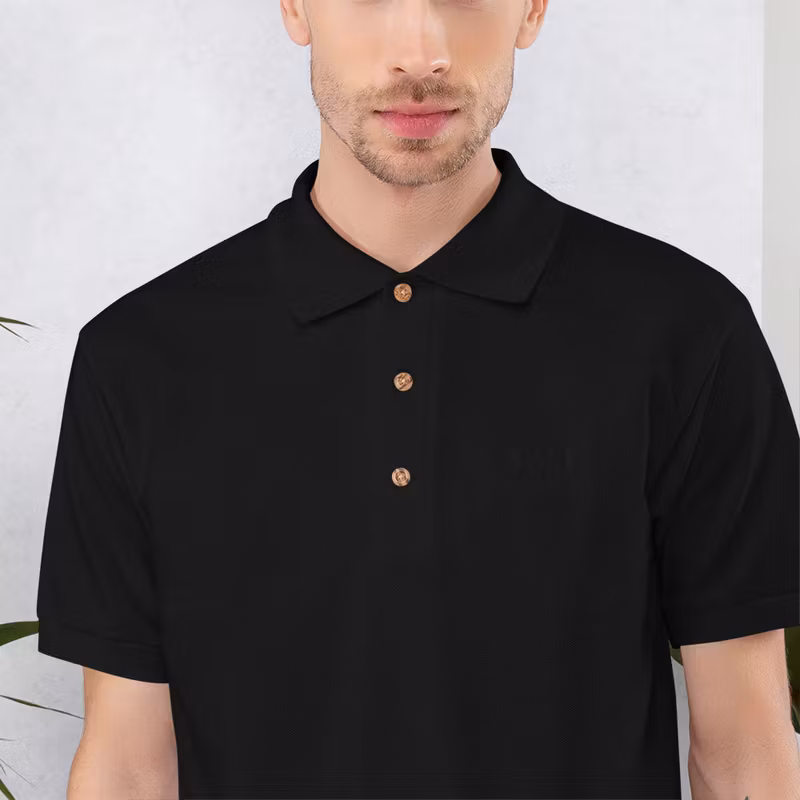 Embroidered Polo Shirt - Raddna B