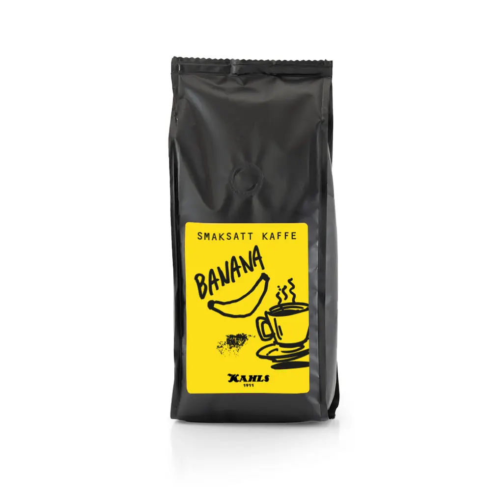 Banan Kaffe bryggmalet, 200g